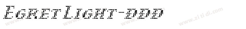 Egret Light字体转换 Egret Light字体转换